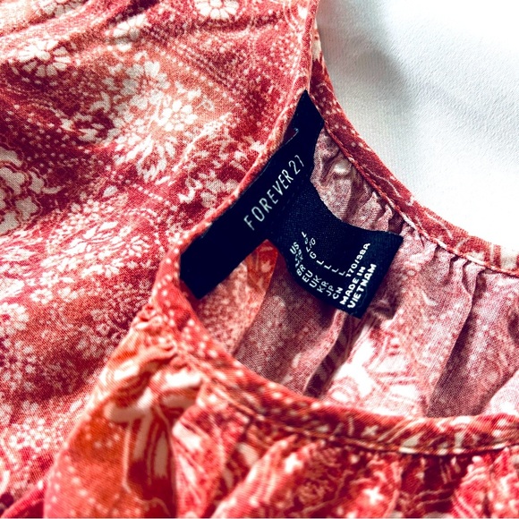 Bohemian Aztec Print Swing Spaghetti Strap Tank Top - Picture 4 of 8